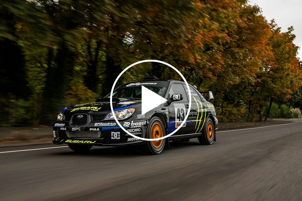 You Can Buy Ken Block's 2004 Subaru Impreza Rally Car