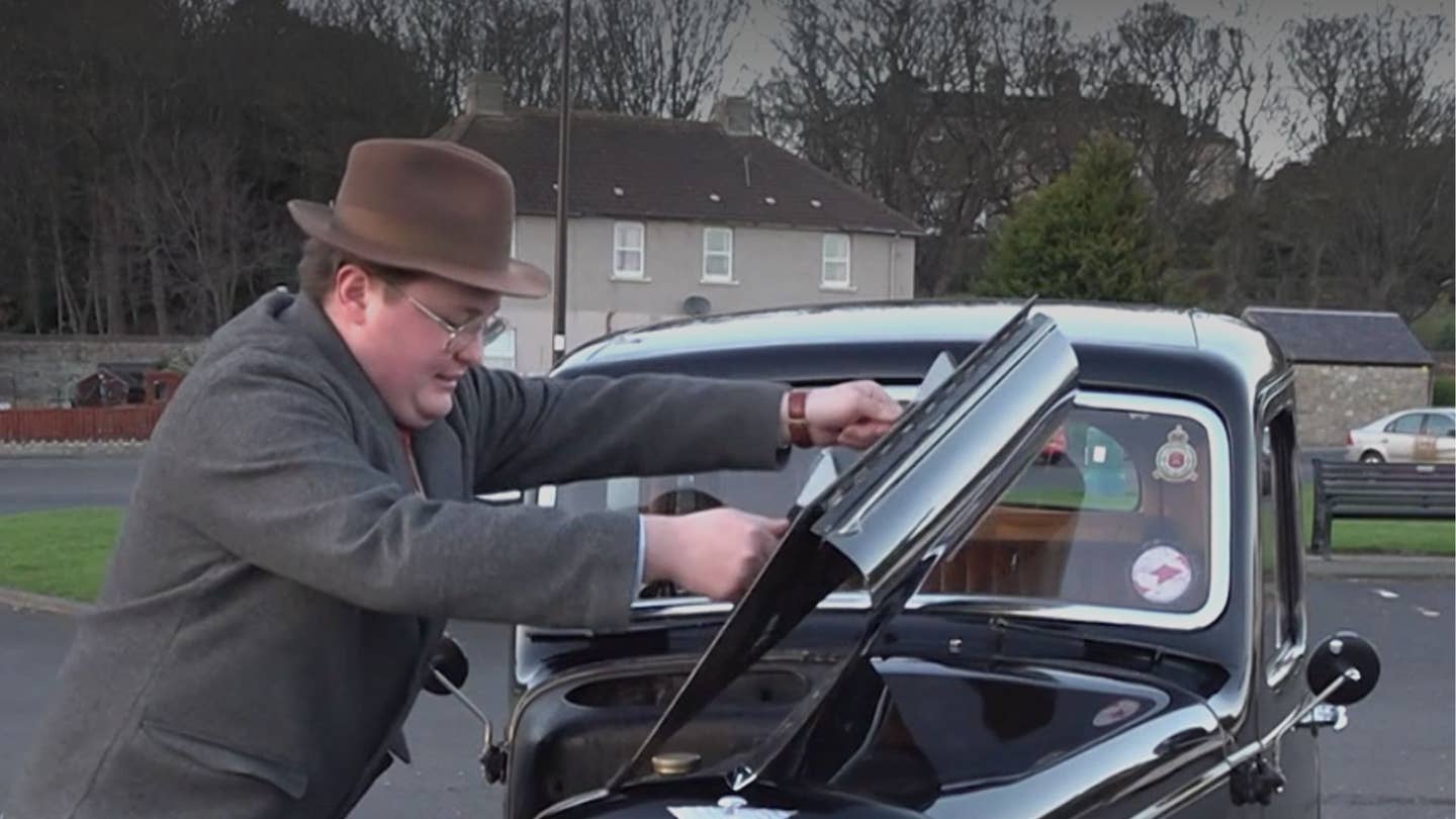 Scottish Teen Saves All His Money to Buy 85-Year-Old Austin as First Car