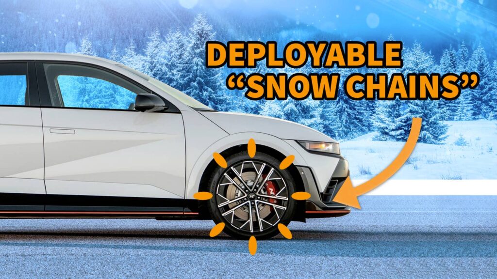 Hyundai’s New Push-Button Snow Chains Are Right Out of a James Bond Movie