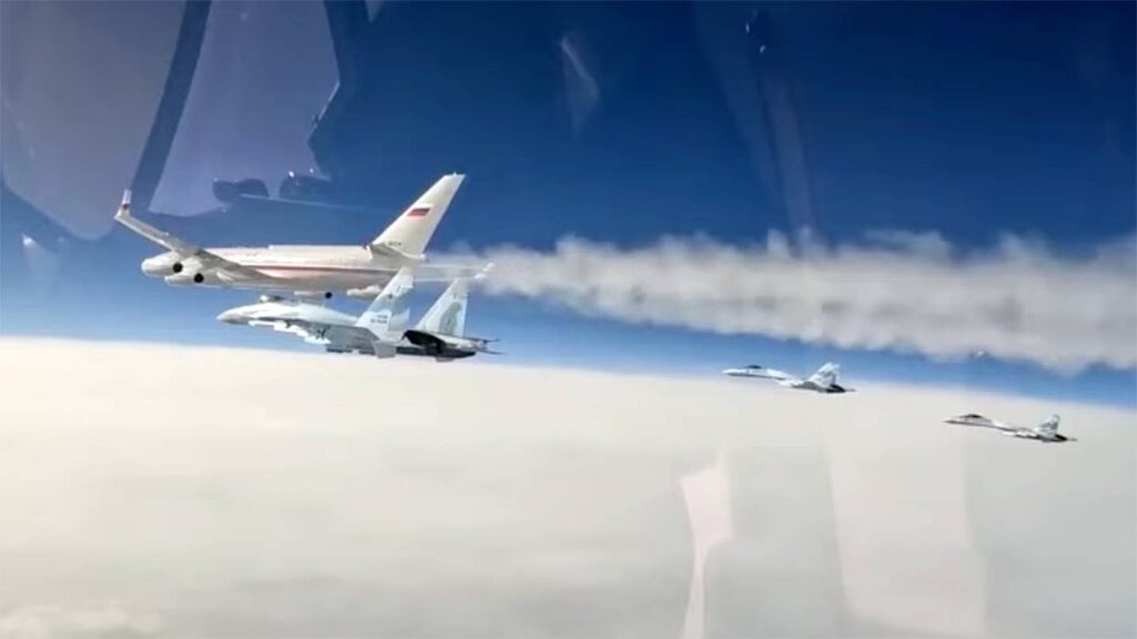 Putin Flies To UAE With Su-35 Fighter Escorts