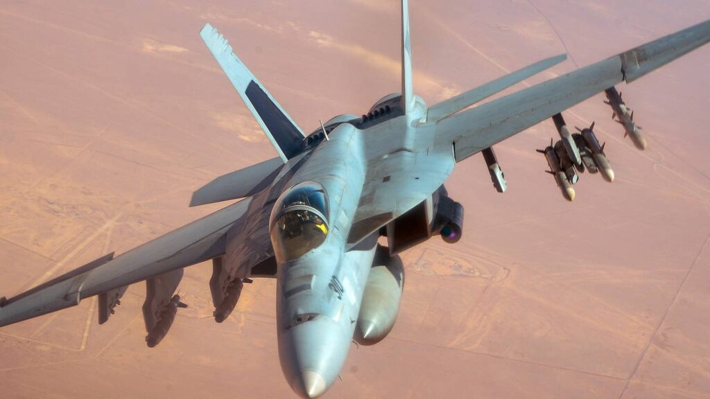 Super Hornets Score Aerial Kills Over Red Sea