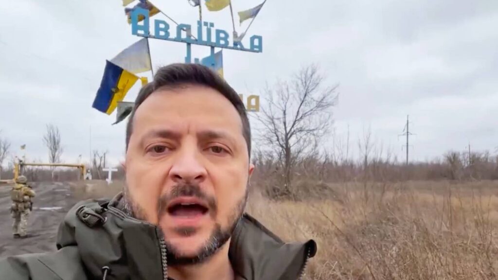 Ukraine Situation Report: Zelensky Appears Near Front In Avdiivka