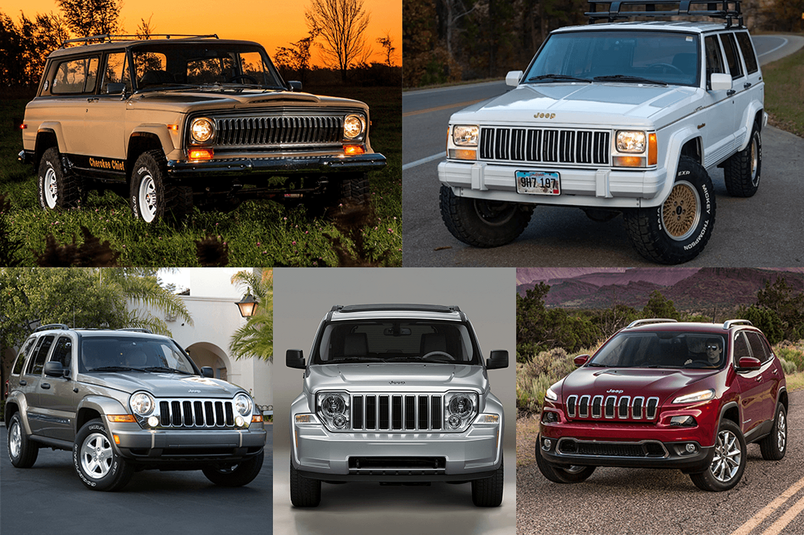 Ranking Every Jeep Cherokee Generation From Worst To Best