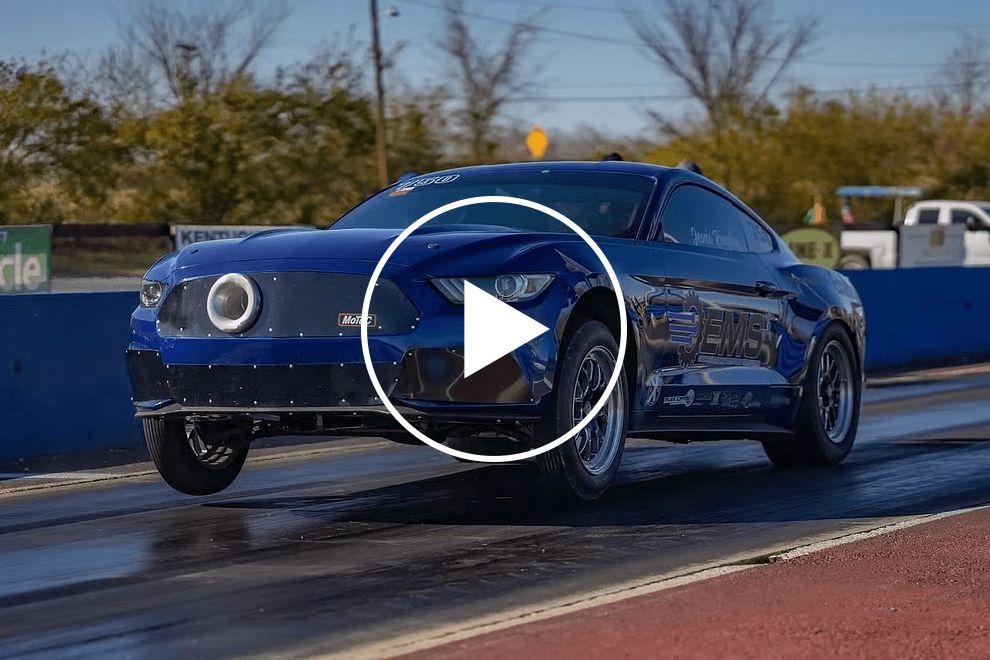 Four-Cylinder Ford Mustang Clocks 8-Second Quarter Miles