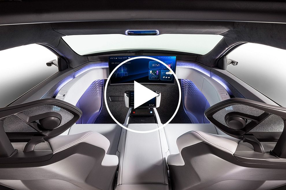 Chinese Automotive Supplier Makes CES Debut With High-Tech EV Interior Concept