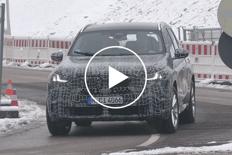 New BMW X3 Spied Testing On German Roads