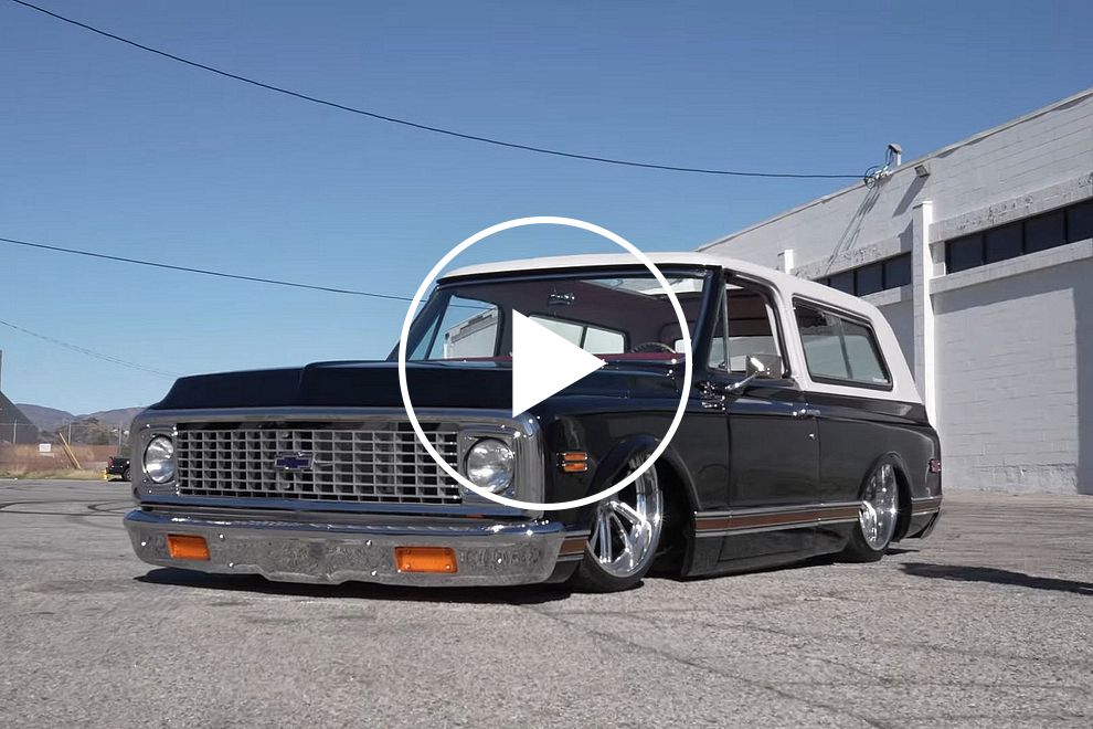 1972 Chevrolet Blazer Lowrider Hides Supercharged 700-HP Secret