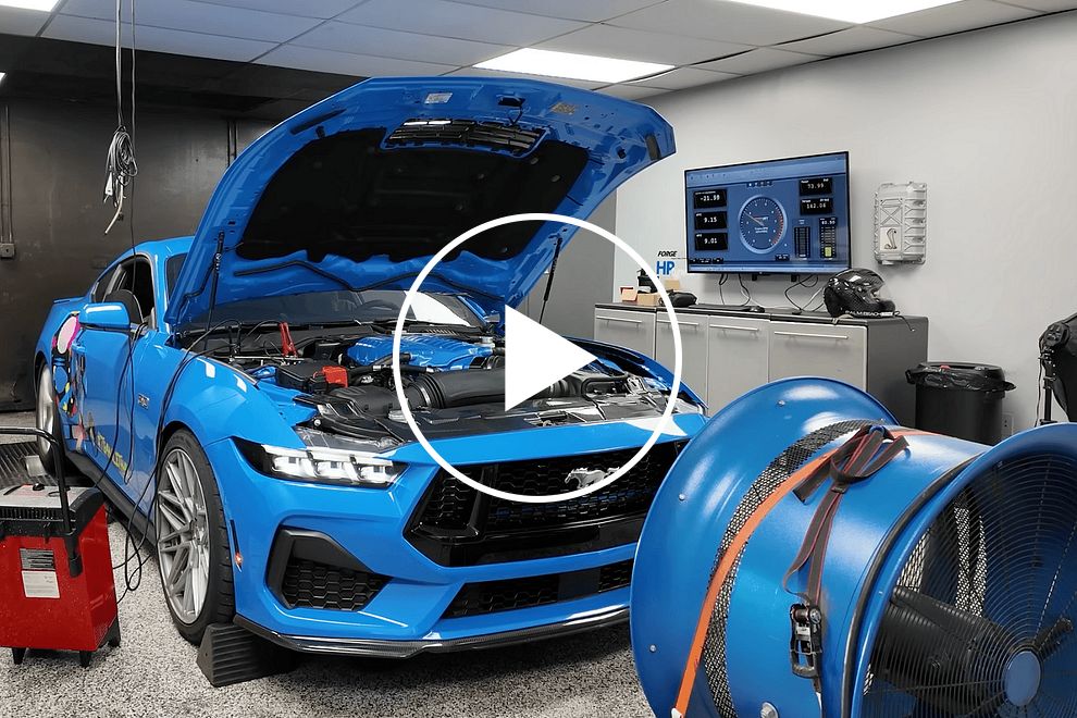 Supercharged Ford Mustang GT Sends Over 800 HP To The Wheels