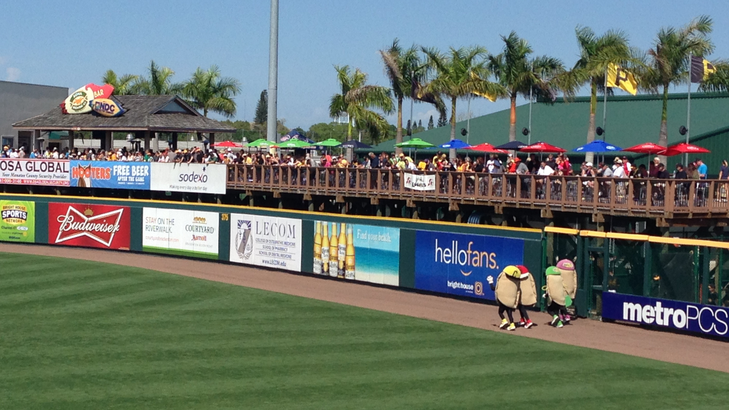 Don't leave without witnessing the Pittsburgh Pirates' Pierogi race after the 5th inning.