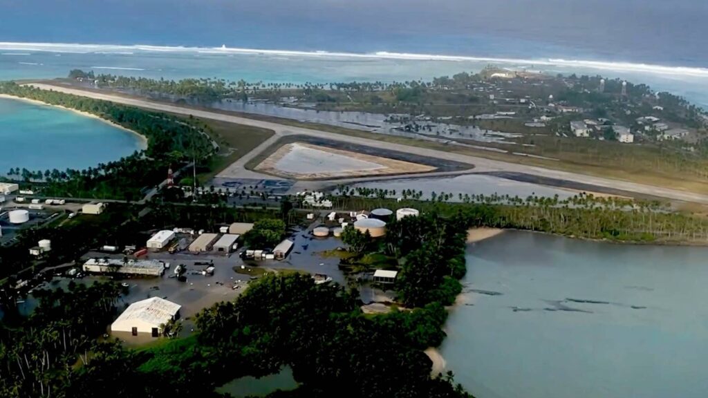 Reagan Test Site Damage From Massive Waves Seen In Imagery