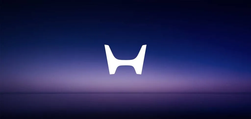 Honda's revised H logo for electric vehicles