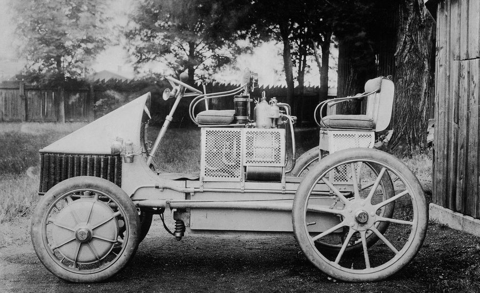 lohner porsche semper vivus hybrid prototype 1900