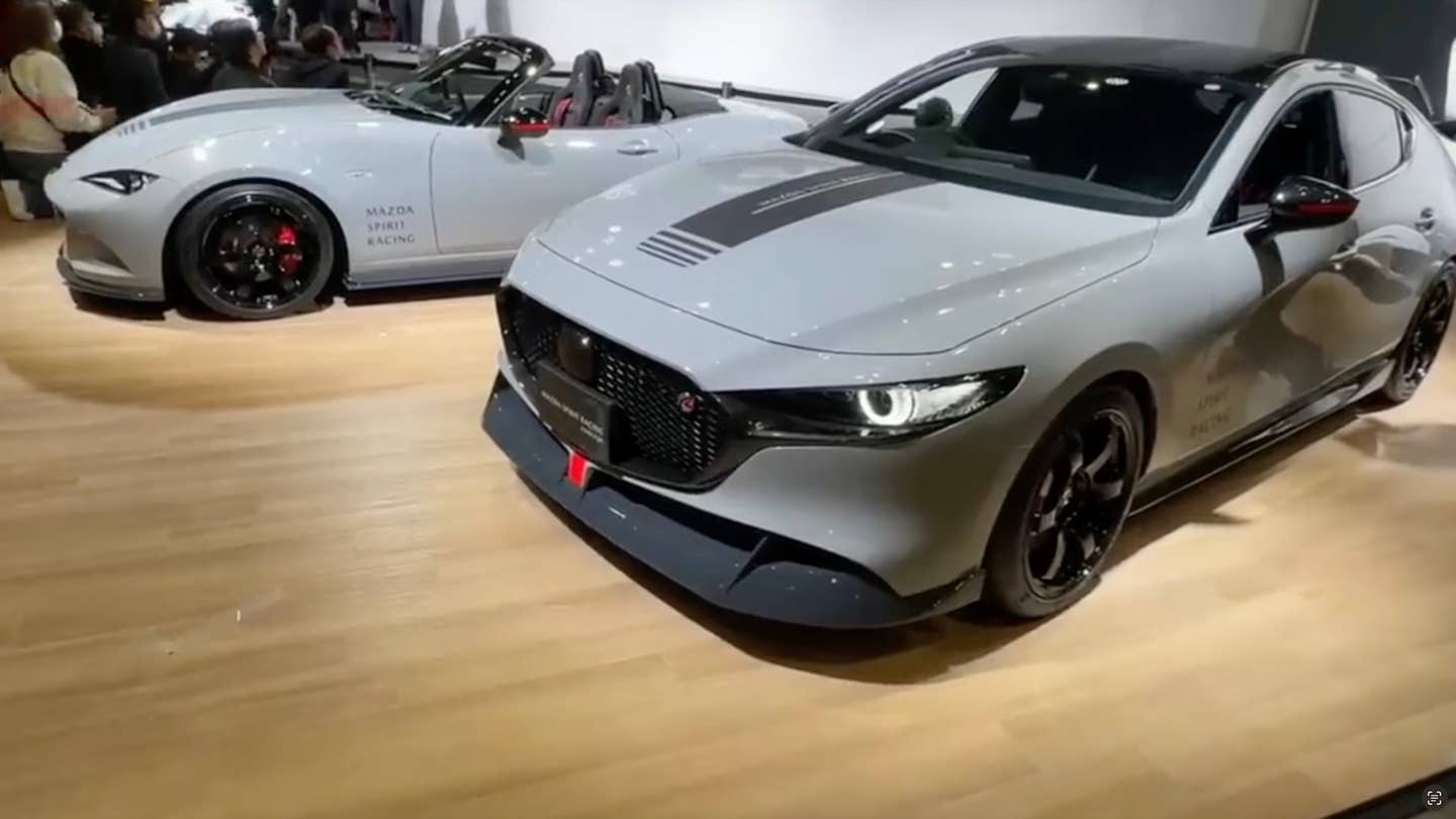 Mazda Spirit Racing concept 3 and MX-5