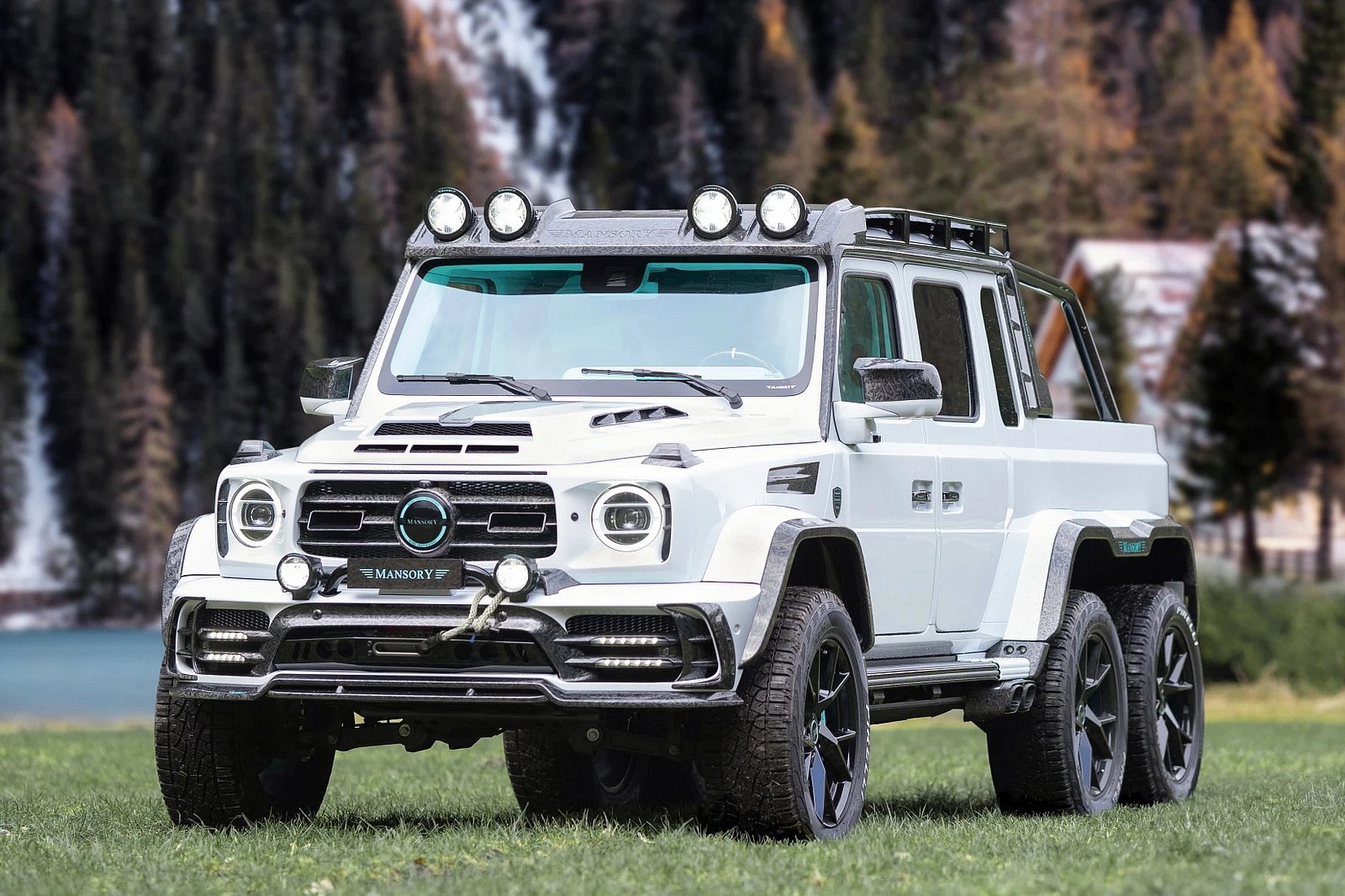 Mansory Revives Gronos 6x6 Mercedes G63 With Suicide Doors