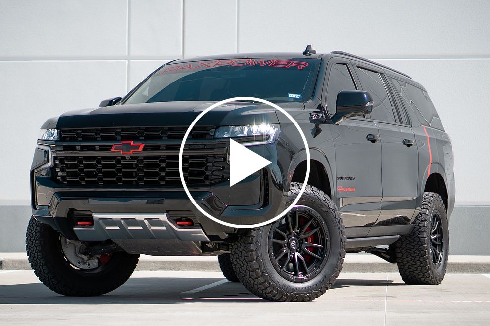 PaxPower Gives GM SUVs Raptor-Rivaling Power And Suspension