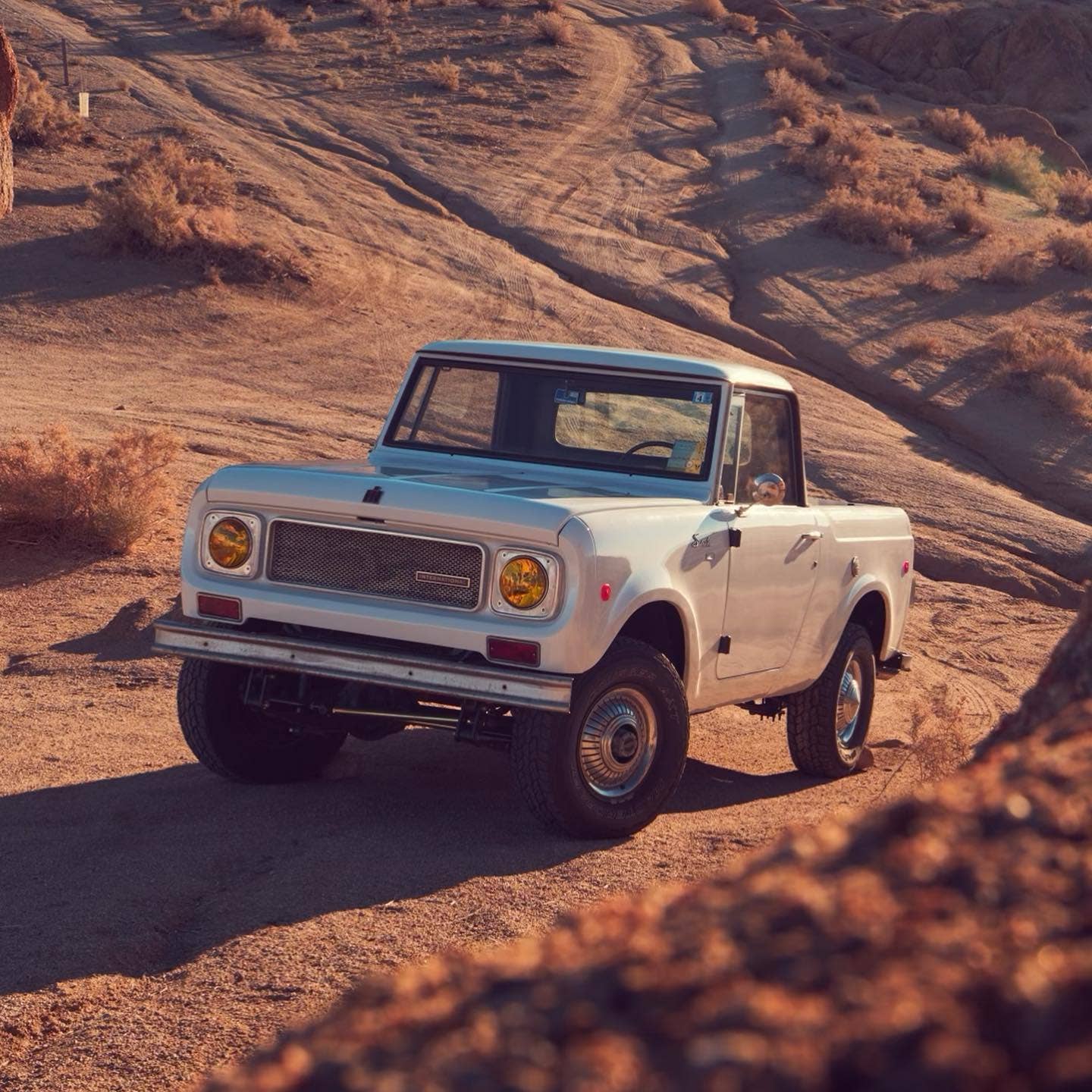 International Harvester Scout off-roading