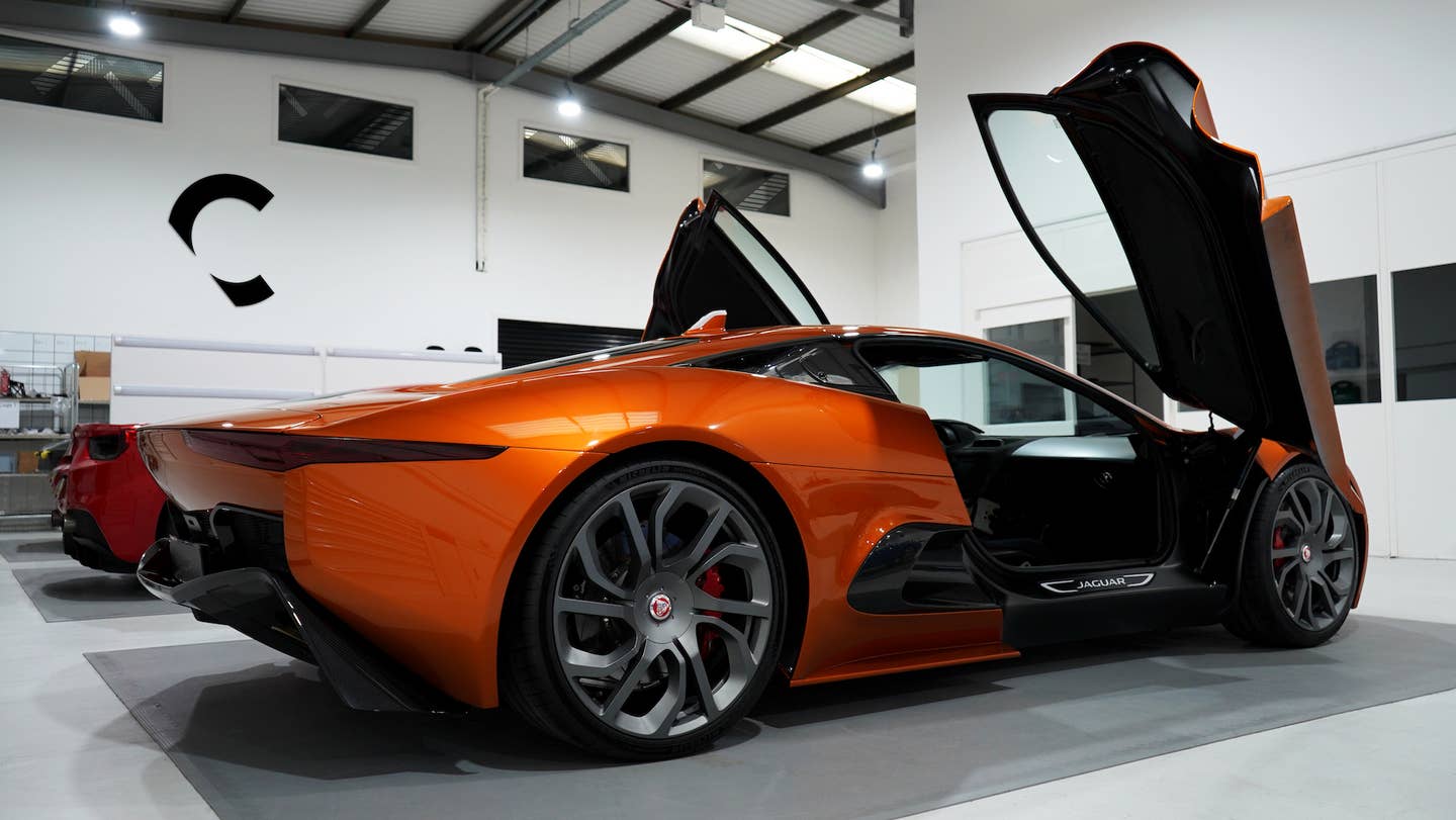 Road-legal "Spectre" Jaguar C-X75 stunt car