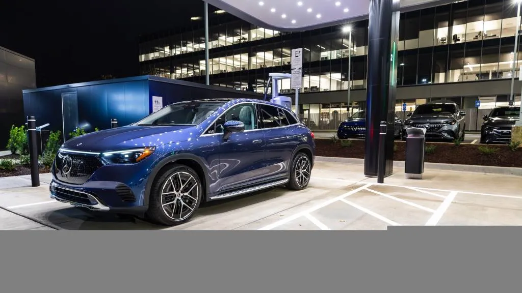 Mercedes-Benz EV Charging Hub in Sandy Springs, Georgia