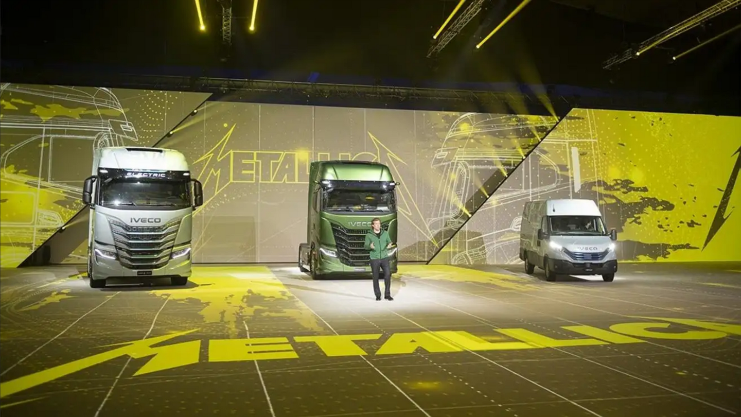 Metallica’s European Tour Rocks Ahead With Electric, Hydrogen Trucks