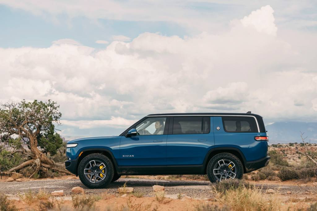 Rivian trip planning adds Tesla chargers in March, adapters coming soon