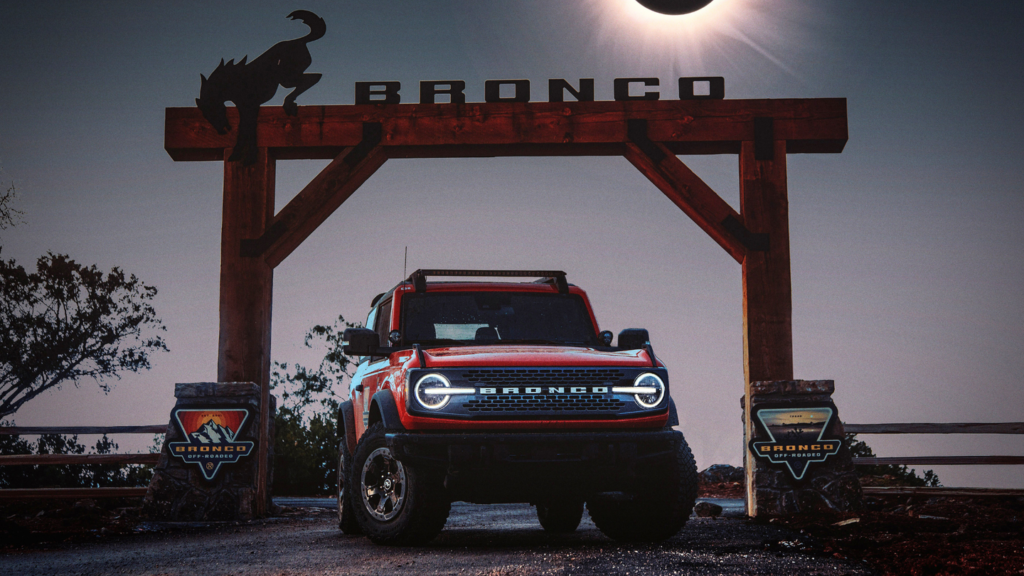 Ford Invites Bronco Owners to a Giant Eclipse Party in Texas