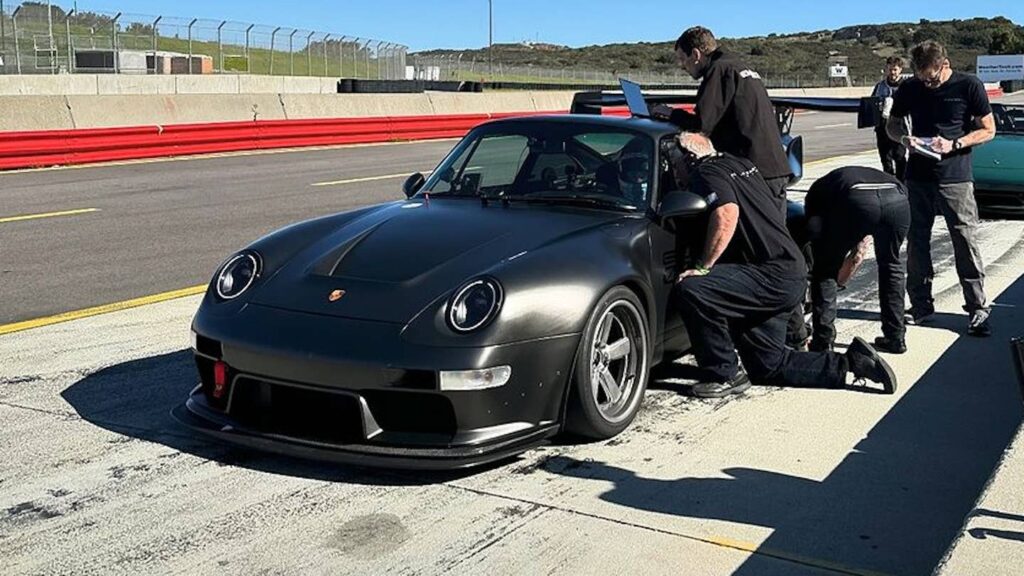 Driver Survives Gunther Werks Porsche 911 Turbo Prototype Rollover at Laguna Seca