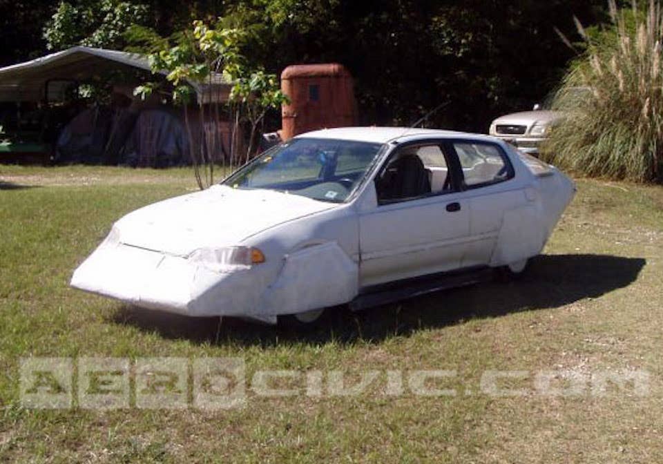 1992 Honda Civic "Aerocivic" that gets a claimed 95 mpg