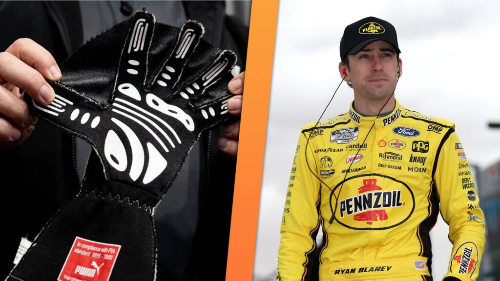 This Is What Joey Logano’s Illegal NASCAR Glove Looked Like