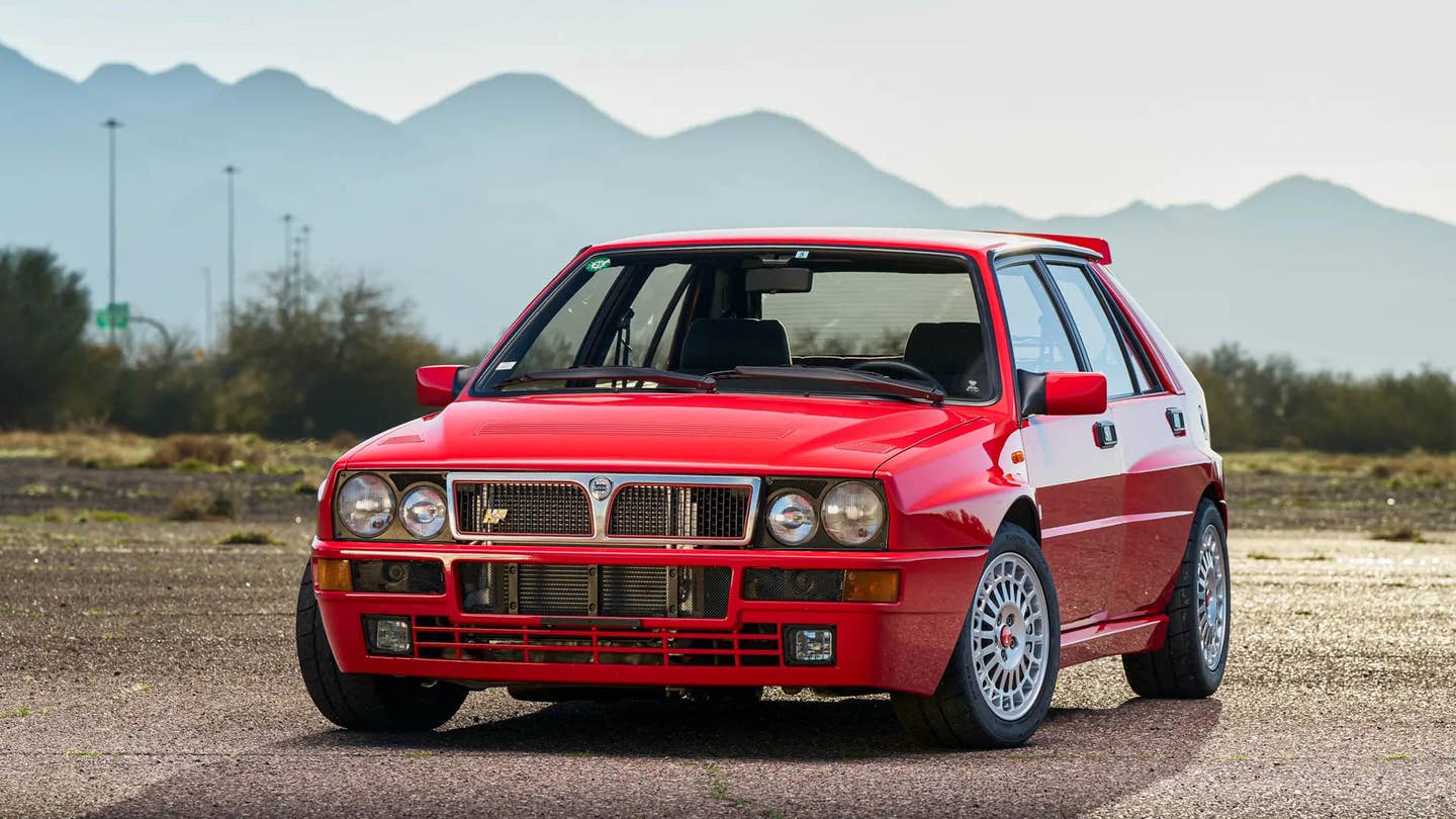 For Sale: Stellantis Design Boss’ 1992 Lancia Delta Integrale