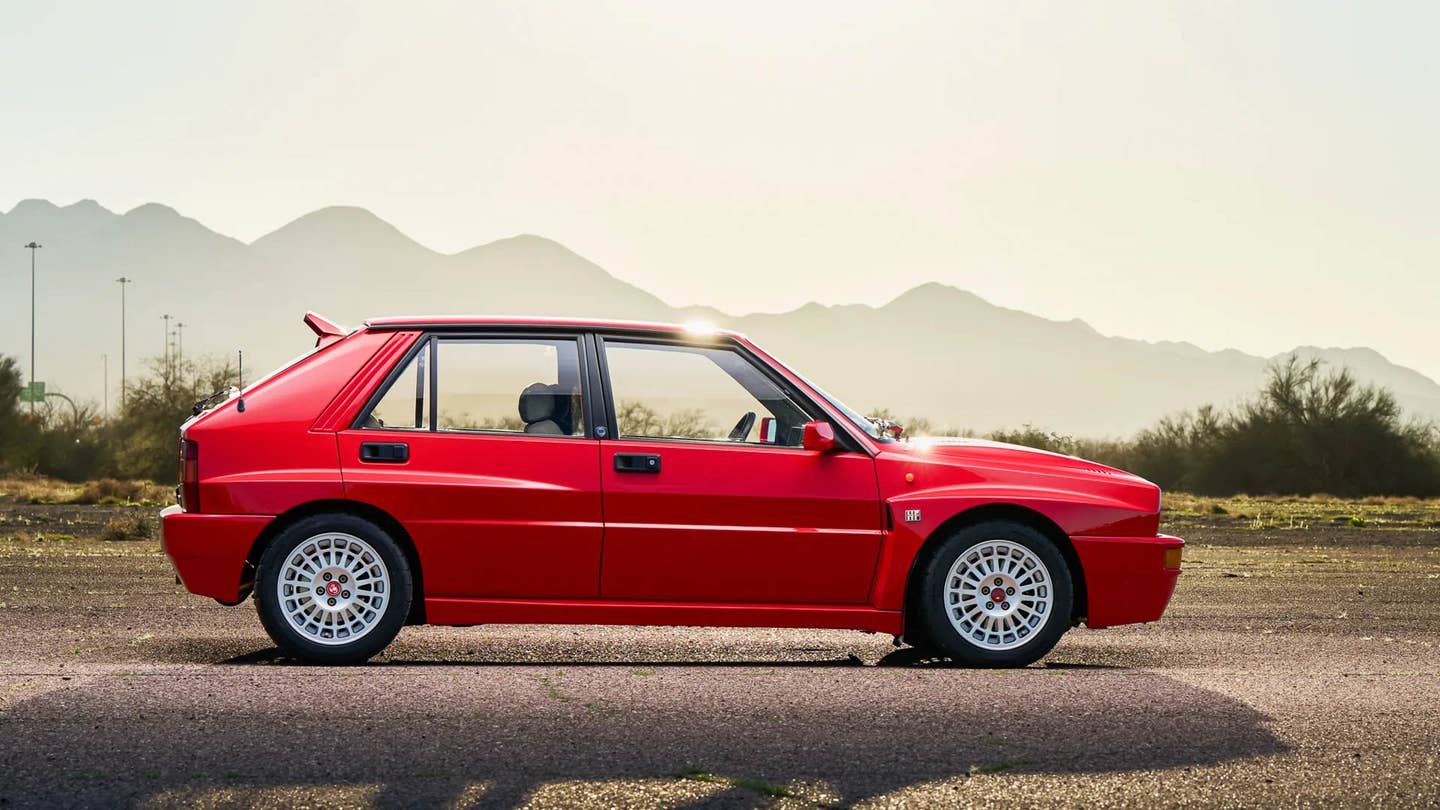 For Sale: Stellantis Design Boss’ 1992 Lancia Delta Integrale