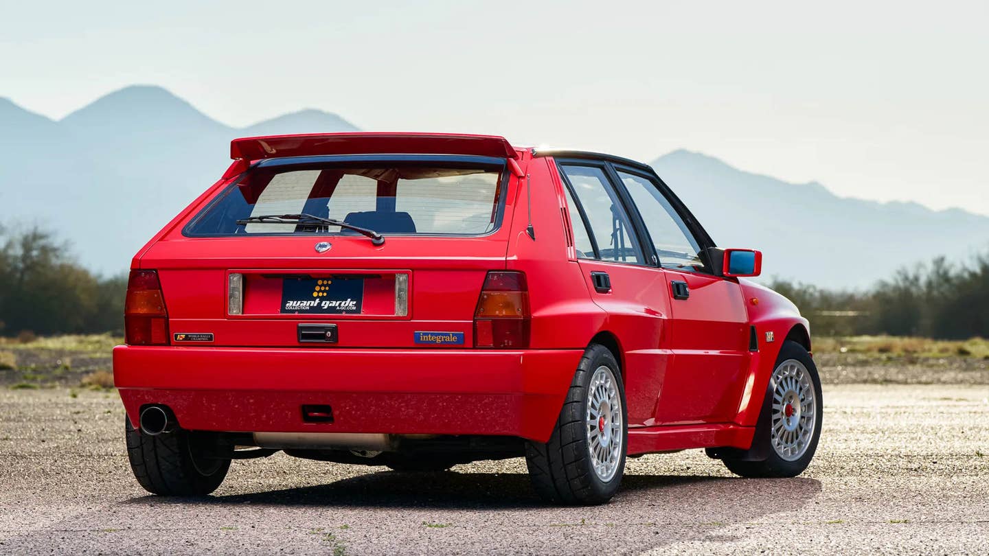 For Sale: Stellantis Design Boss’ 1992 Lancia Delta Integrale