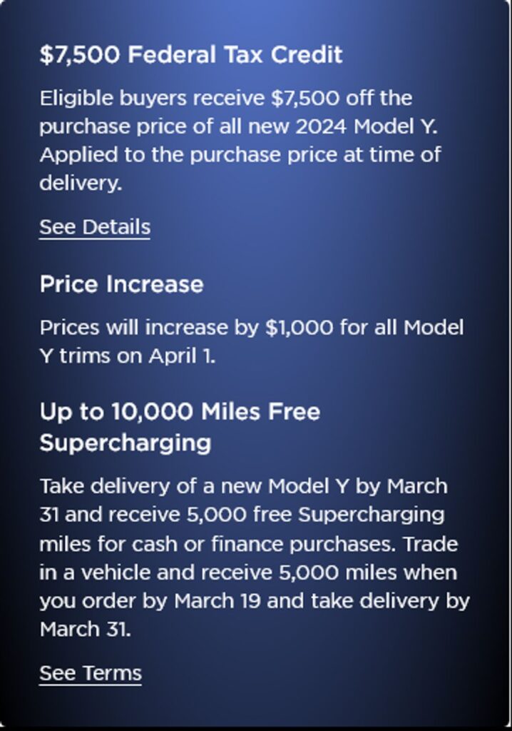 All Tesla Model Y Trims Will Cost $1,000 More On April 1, 2024