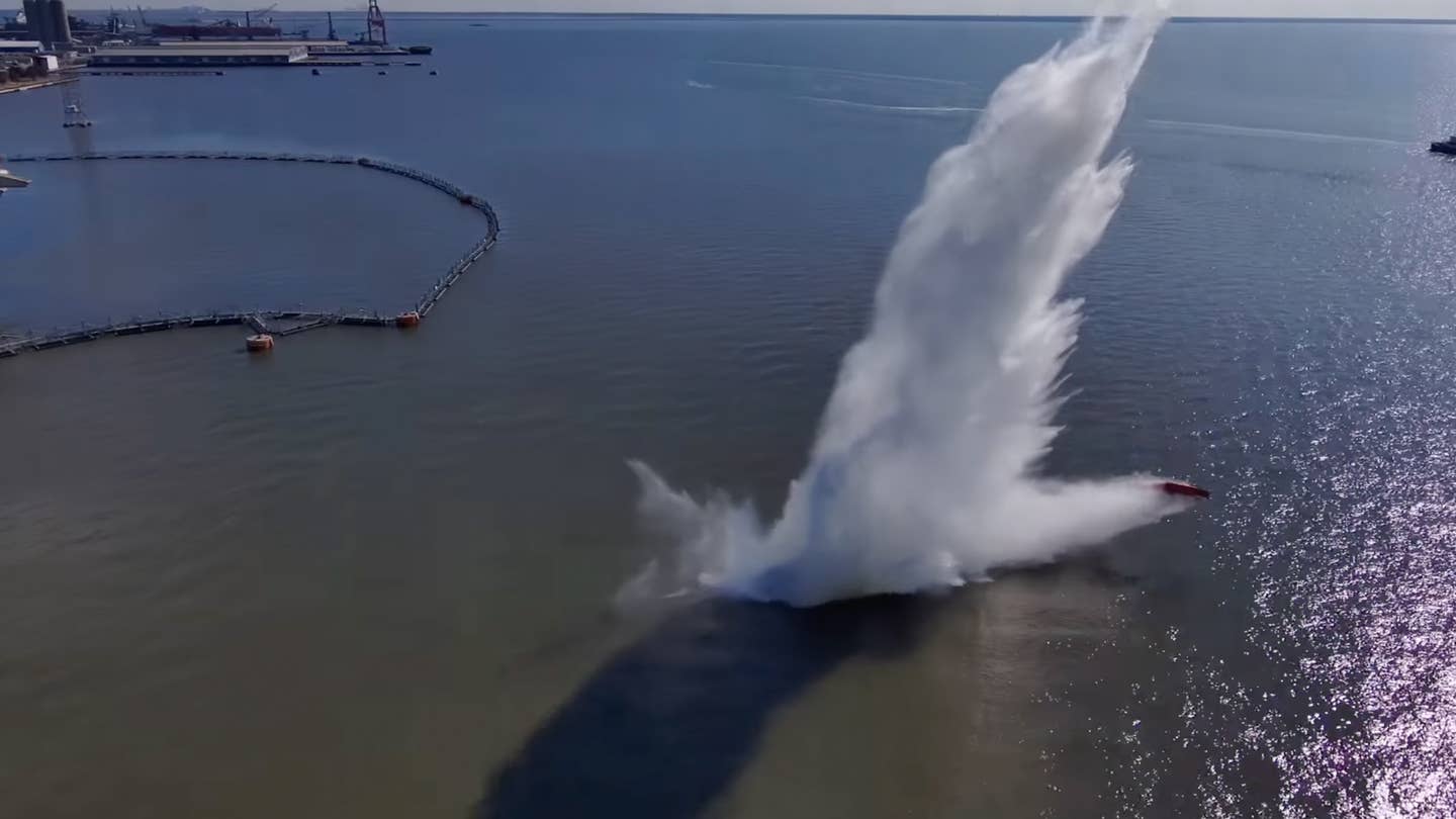 Watch the Navy’s New Aircraft Launcher Fling Dummy Cars Into the Sea