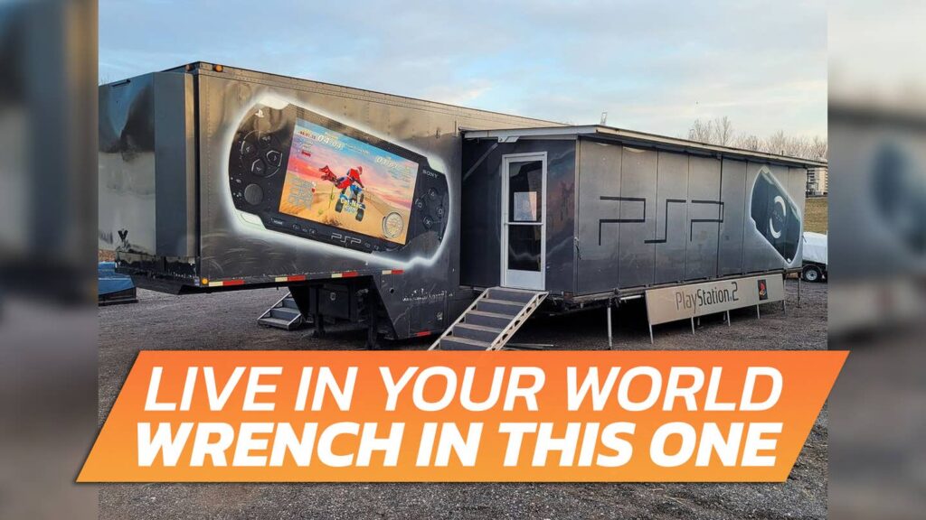 This Trailer Was a PlayStation Paradise on Wheels. You Can Own It for $70K