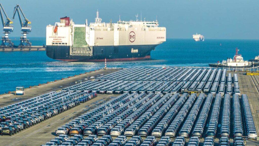 Chinese Electric Cars Are Clogging European Ports: Report