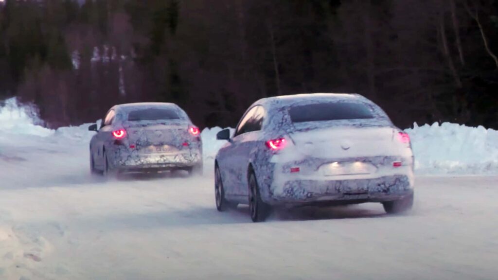 Sleek New Entry-Level Mercedes CLA EV Spotted As Tesla Model 3 Rival [Video]