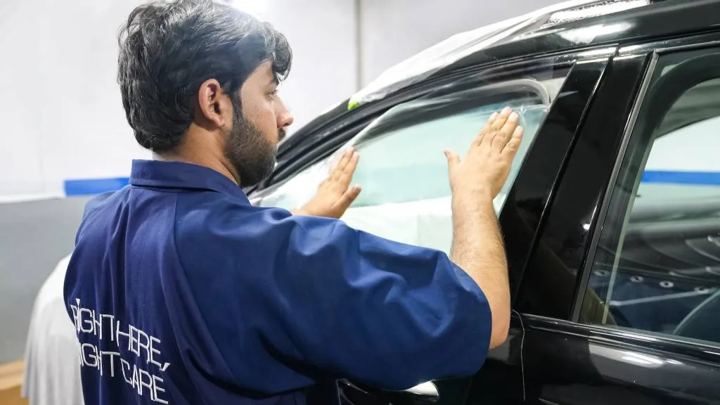 Hyundai Nano Cooling Film window tint tested in Lahore, Pakistan