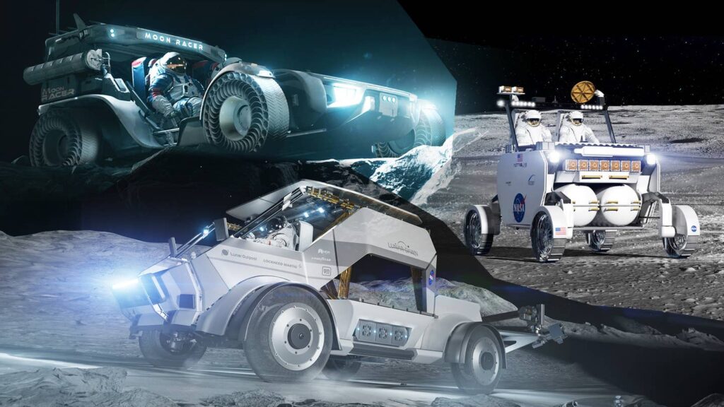 NASA’s New Car: 3 Lunar Rover Finalists Picked for 2030 Moon Mission