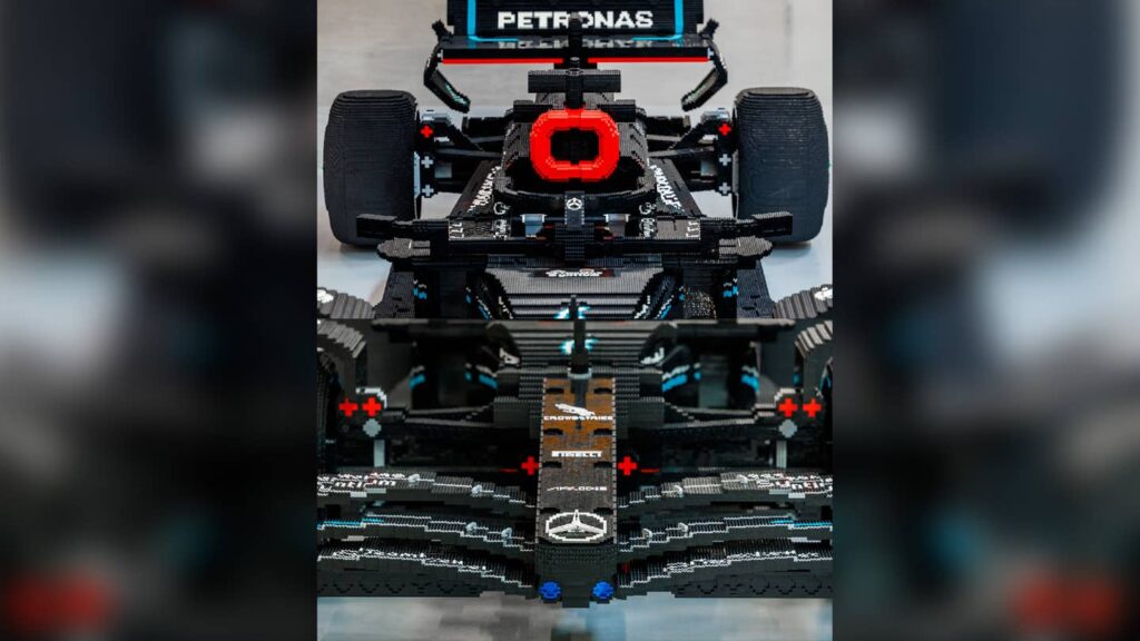 Mercedes-AMG’s Life-Sized Lego F1 Car Gets Ridiculed By Social Media