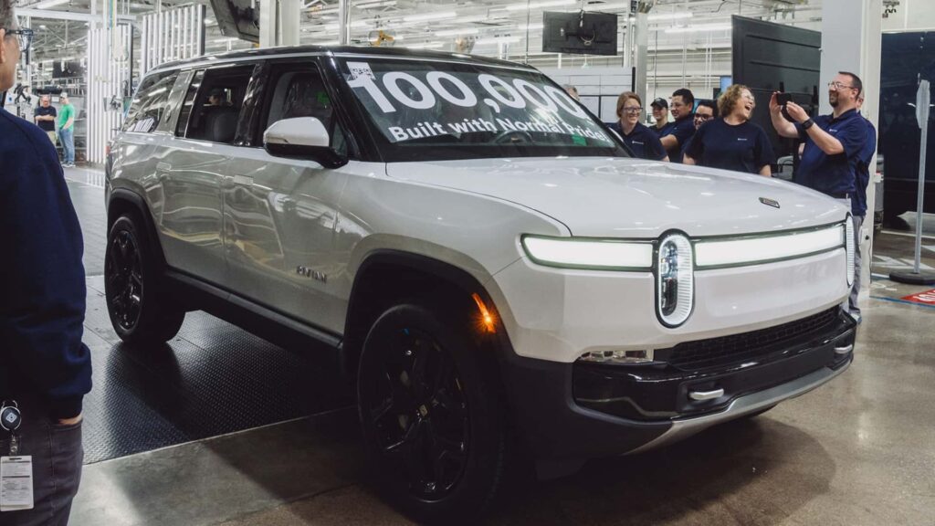 Rivian Has Built 100,000 EVs