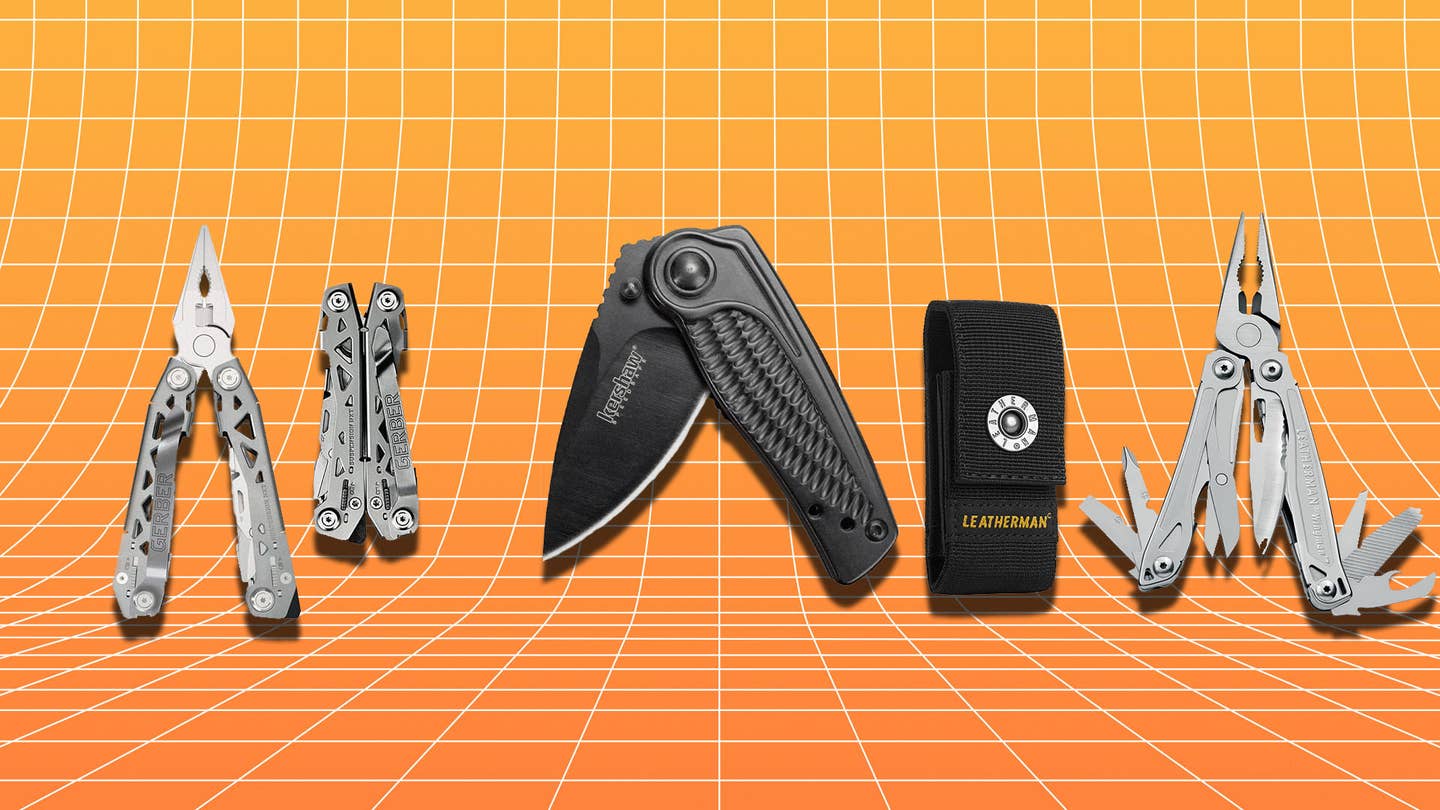 EDC multi-tool and knife deals at Amazon