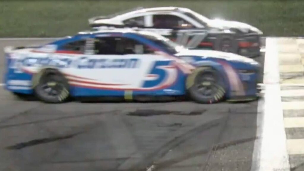 This Is What Winning by 0.001 Seconds In NASCAR Looks Like